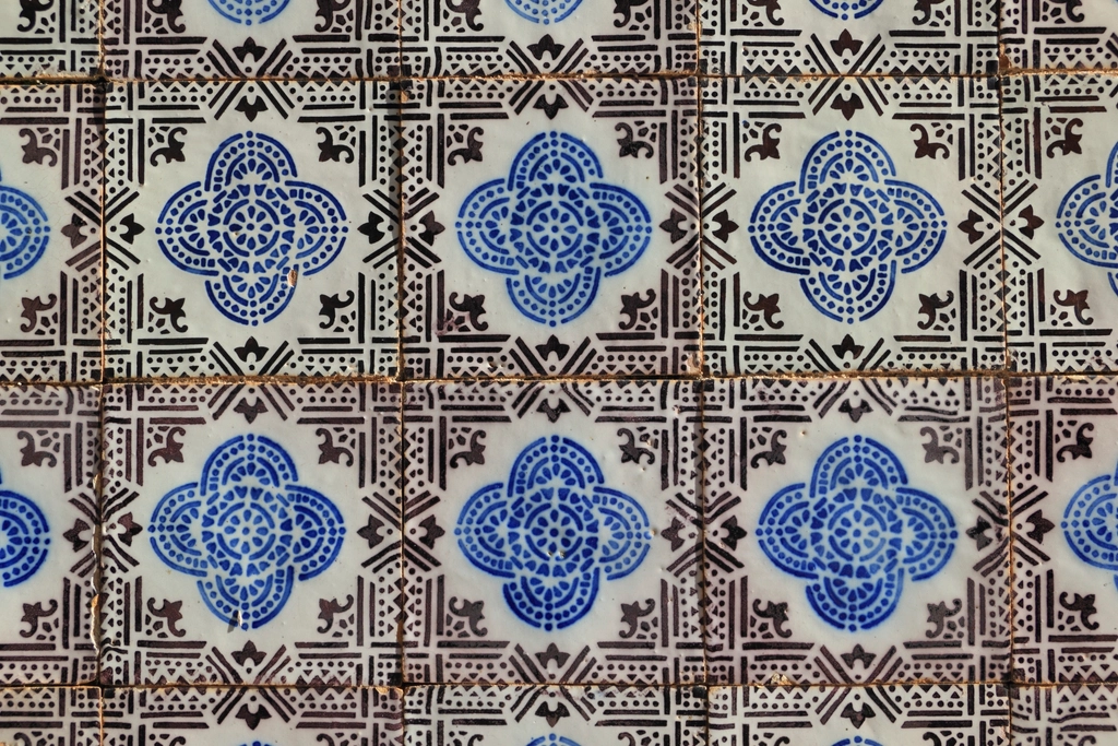 Vintage mosaic tiles
