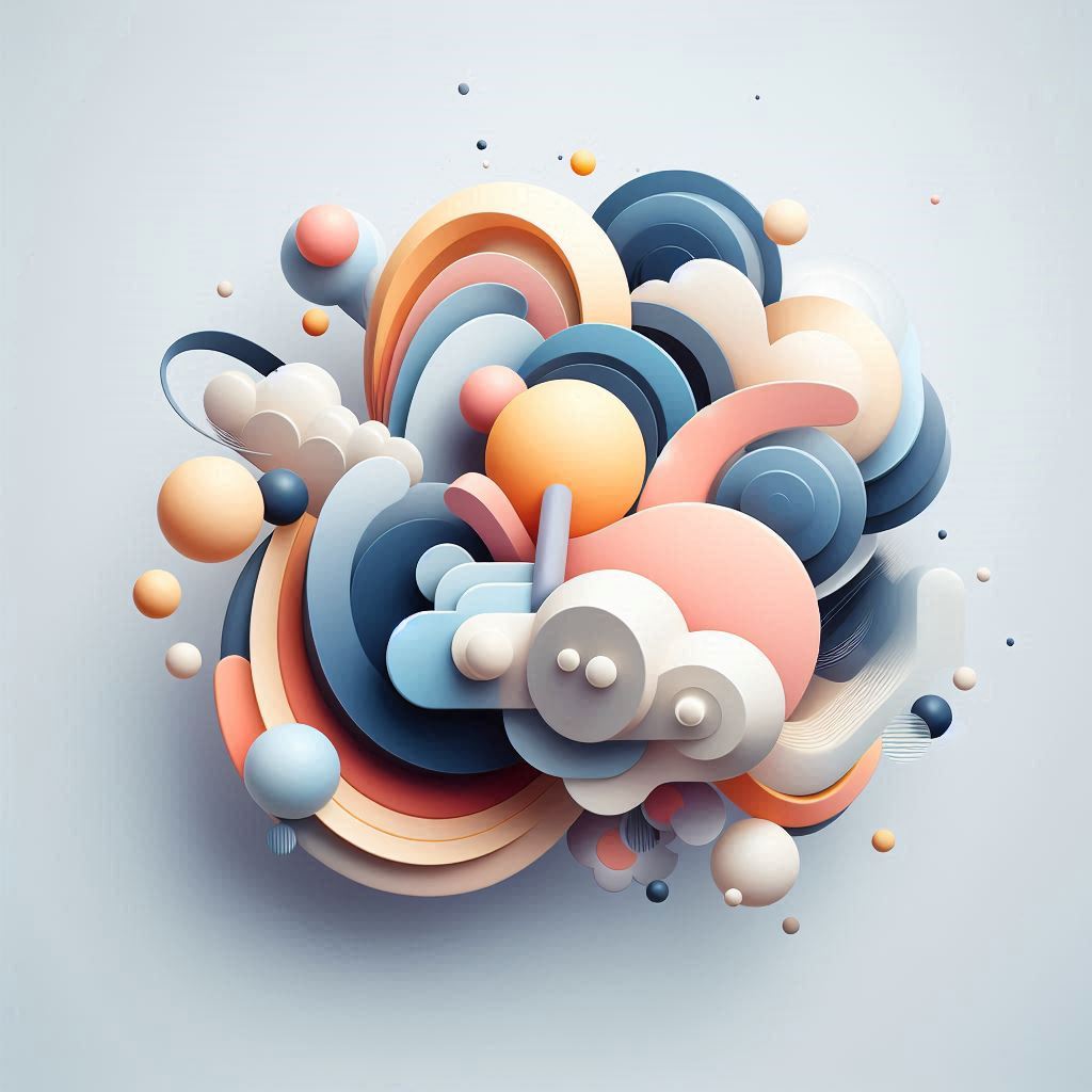 Abstract artistic design representing creativity and visual innovation.