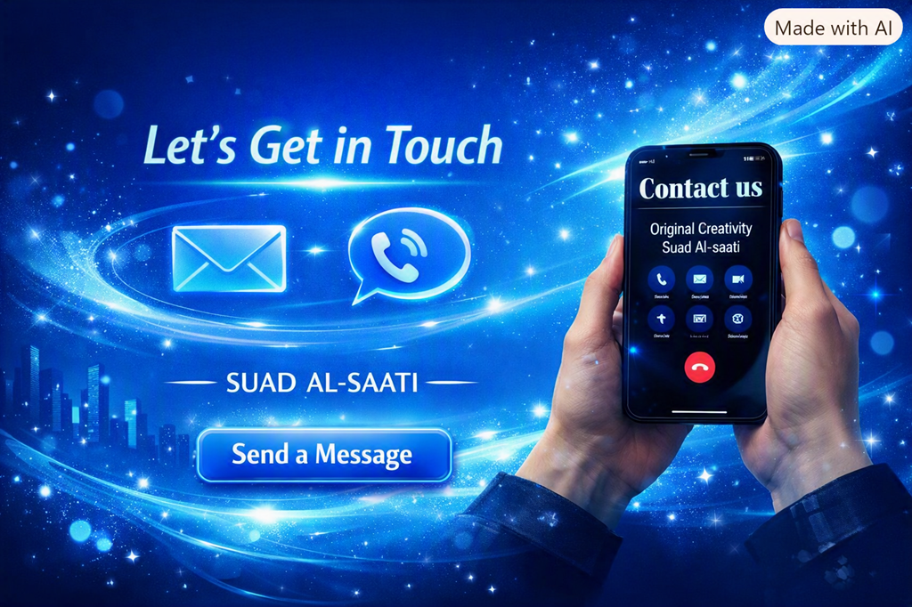 - Contact us - Original Creativity | Suad Al-saati generated by the brilliant Copilot
